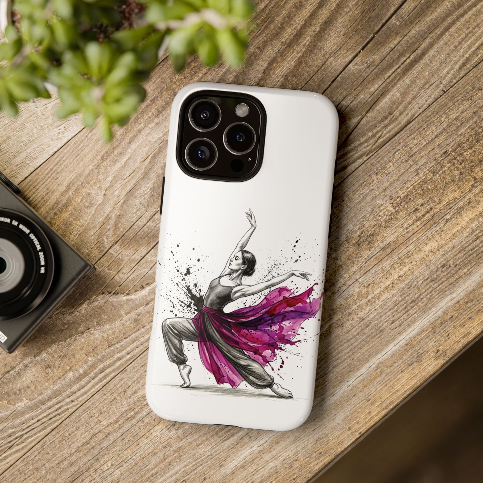 Dancer Splash Tough Phone Case — Elegant Ballet Art Protective Cover - Image 6