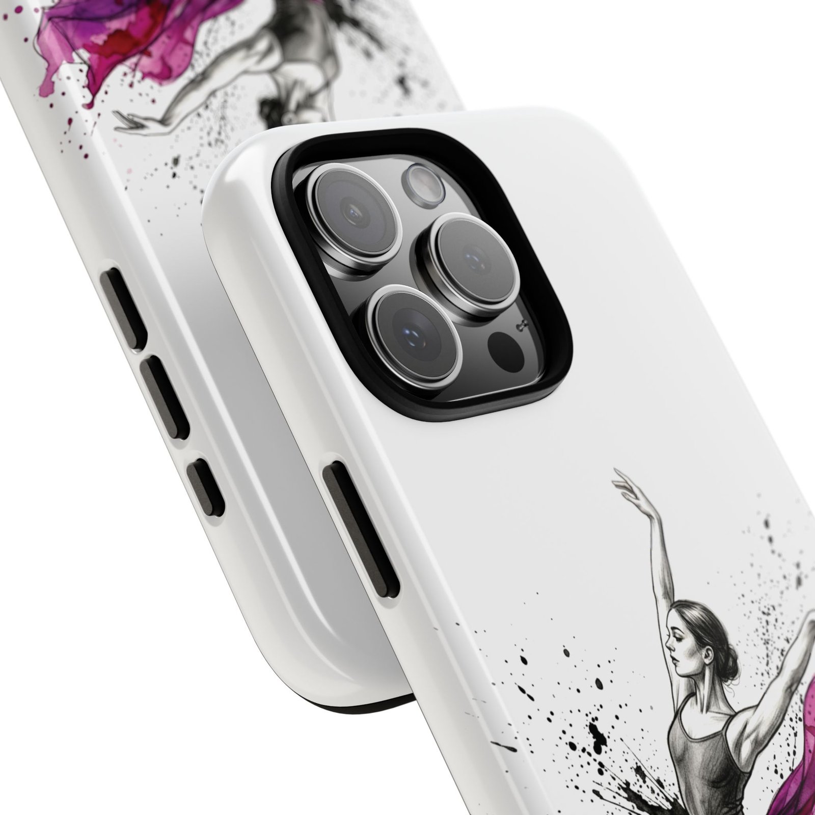 Dancer Splash Tough Phone Case — Elegant Ballet Art Protective Cover - Image 4