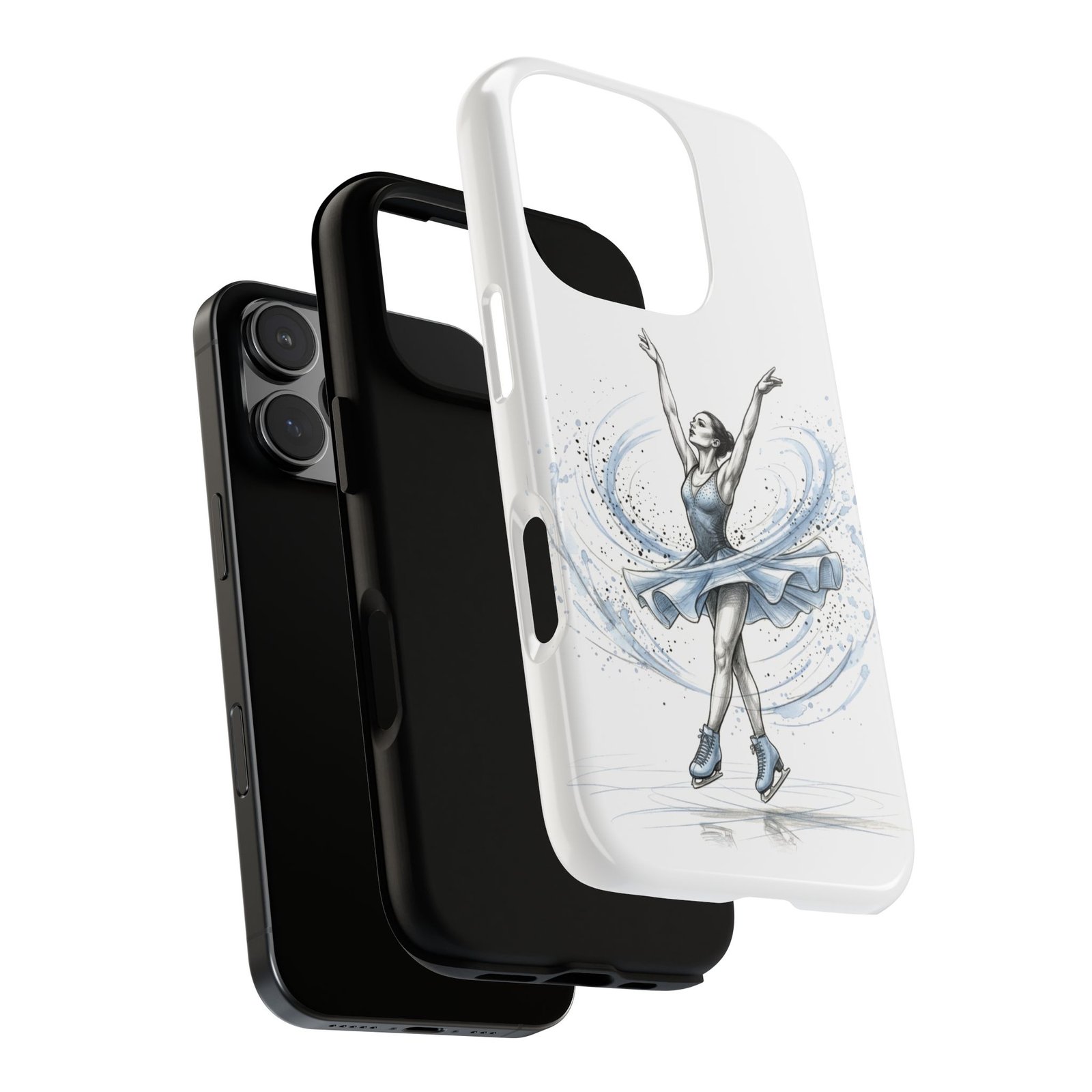 Ballet Ice Skater Tough Phone Case — Elegant Figure Skating Design - Image 3