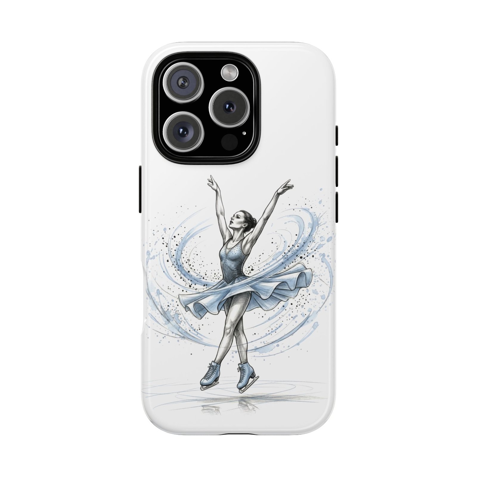 Ballet Ice Skater Tough Phone Case — Elegant Figure Skating Design - Image 2