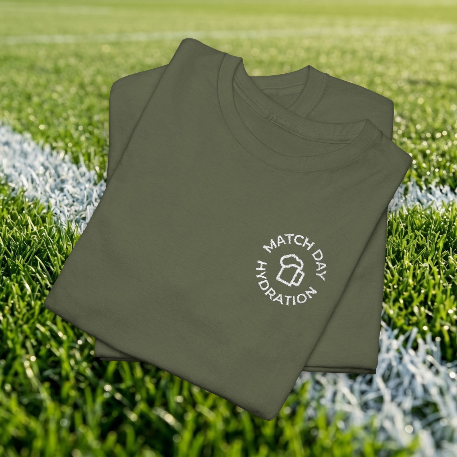 Embroidery Running Graphic Shirt, Race Day Apparel - Image 8