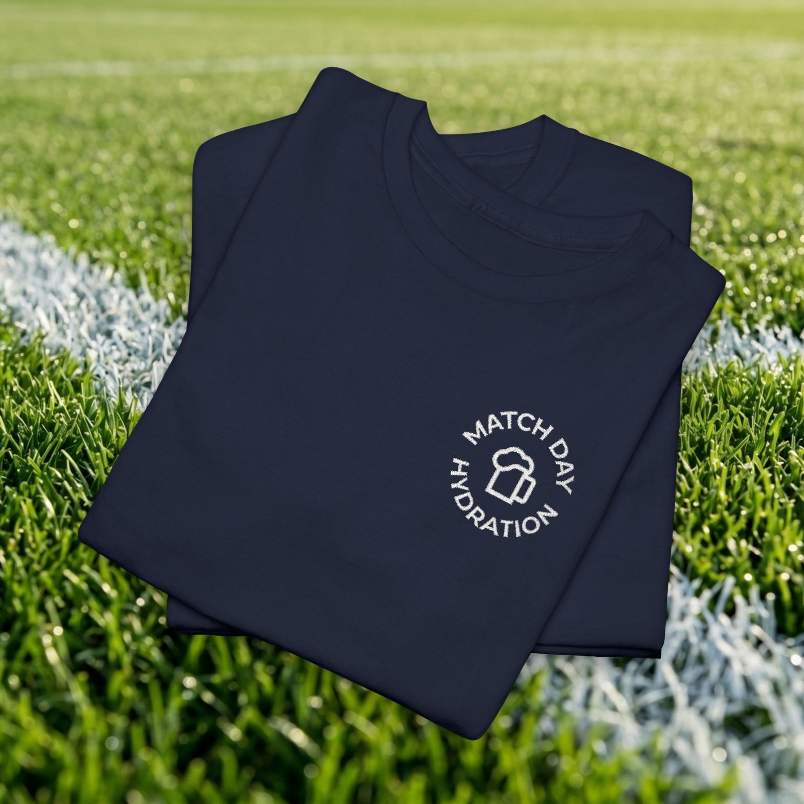Embroidery Running Graphic Shirt, Race Day Apparel - Image 5