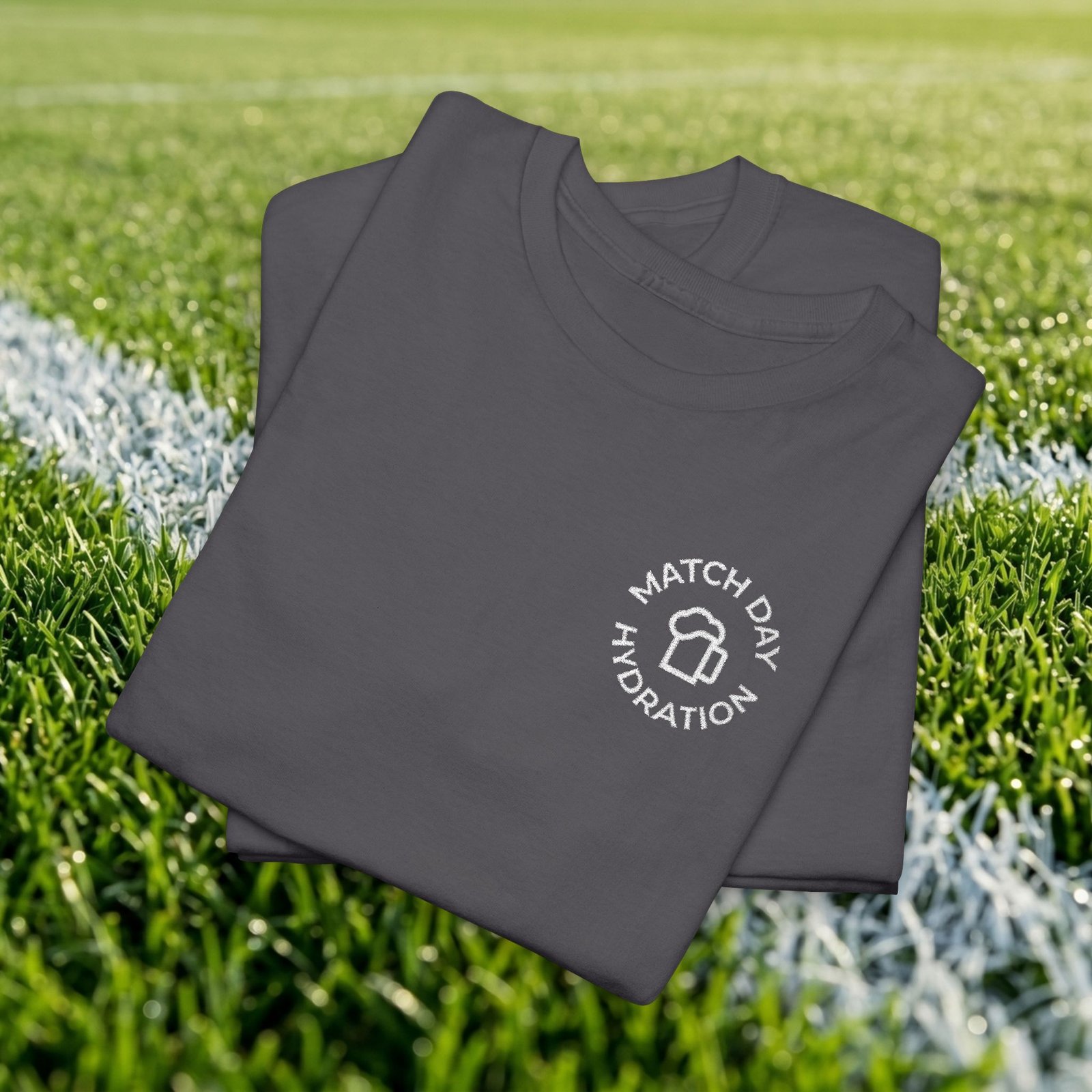 Embroidery Running Graphic Shirt, Race Day Apparel - Image 3