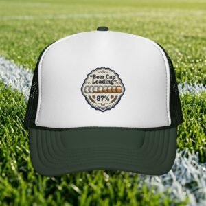 Beer Cap Loading 87% Trucker Cap | Beer Badge Mesh Hat