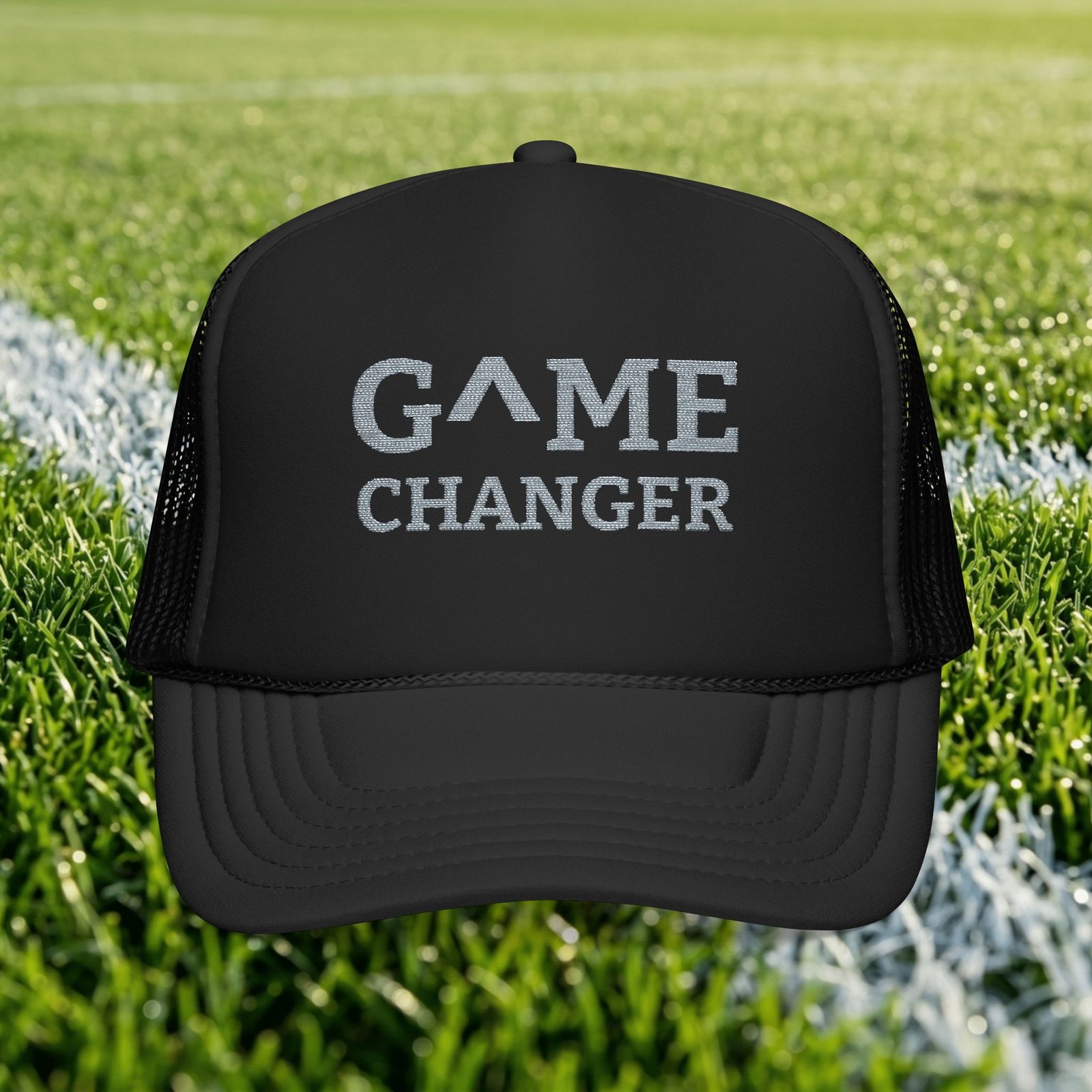 Premium Embroidered Sports Hat - GAME CHANGER