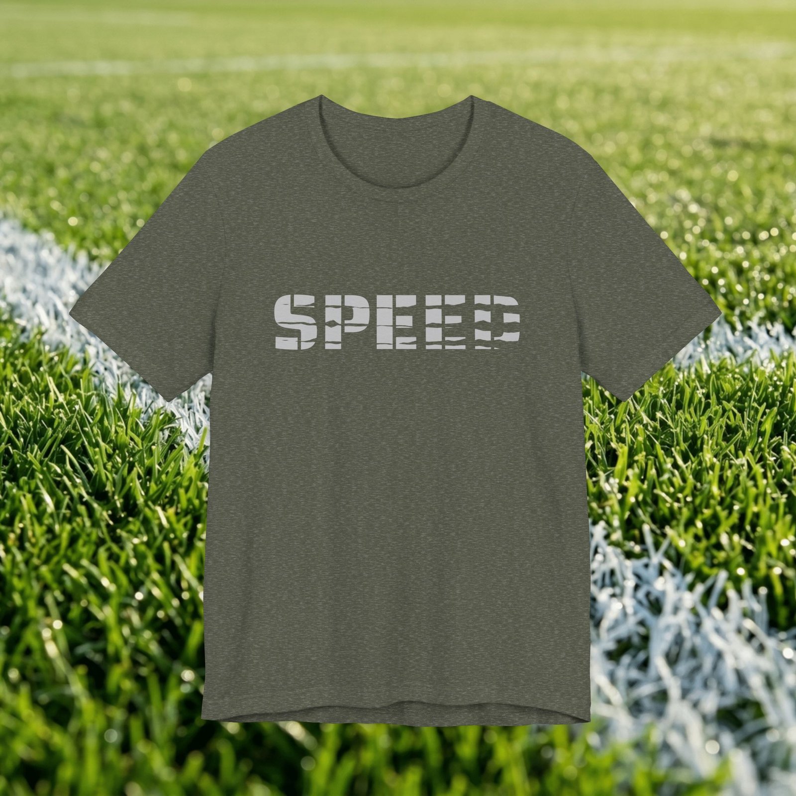 T-shirt with Speed print and personalized back - Image 7
