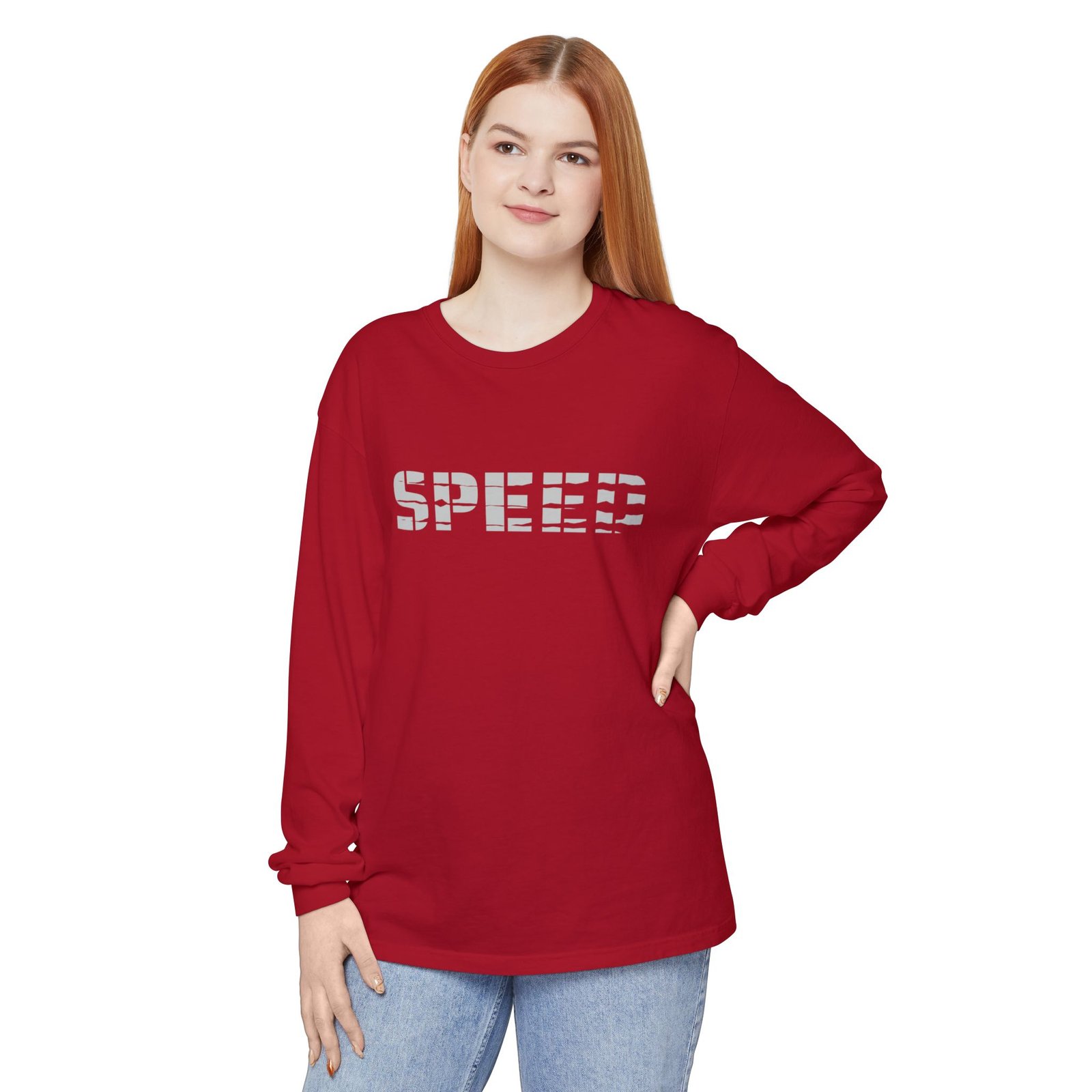 Customizable “SPEED” Athletic Tee. Custom Back Text - Image 5
