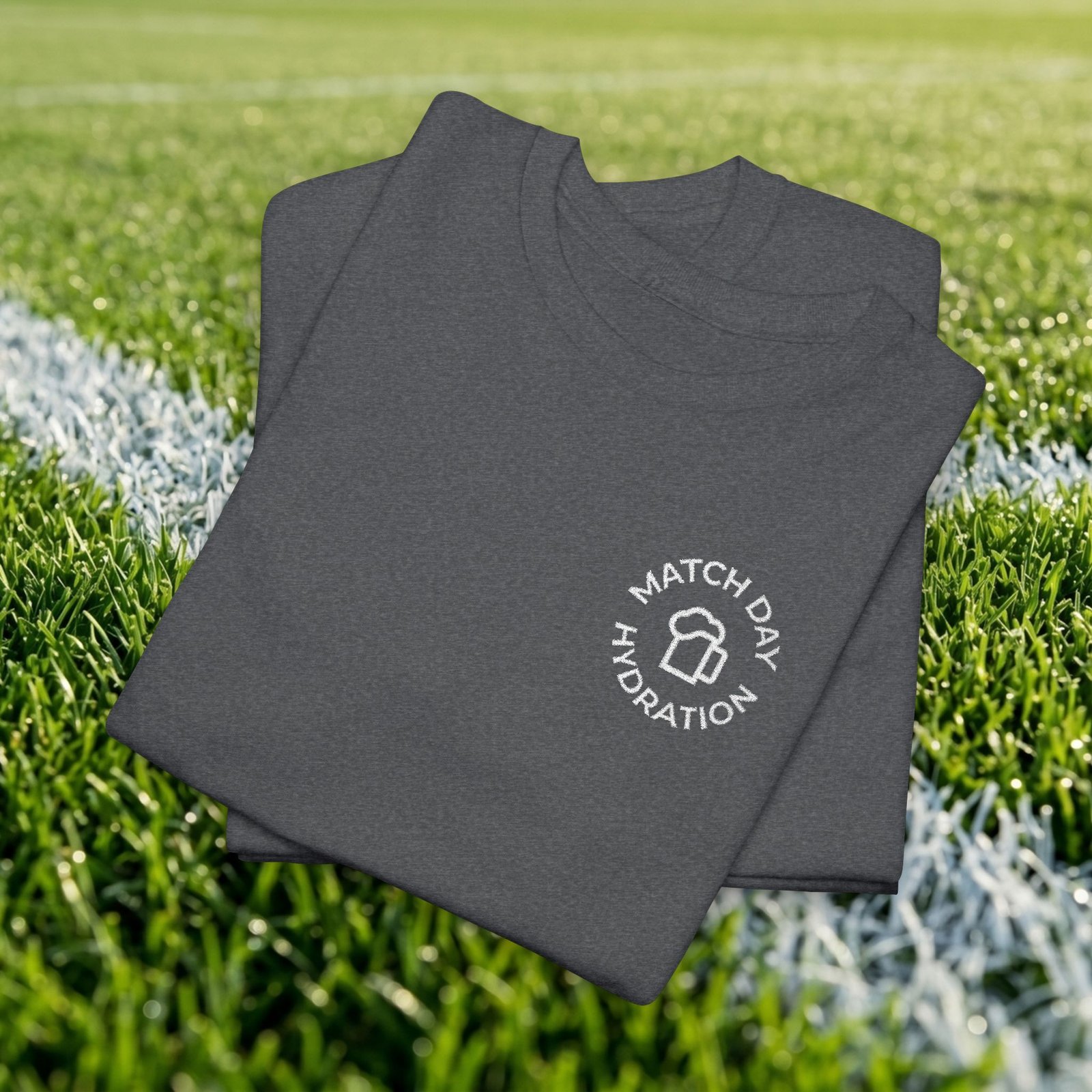 Embroidery Running Graphic Shirt, Race Day Apparel - Image 7