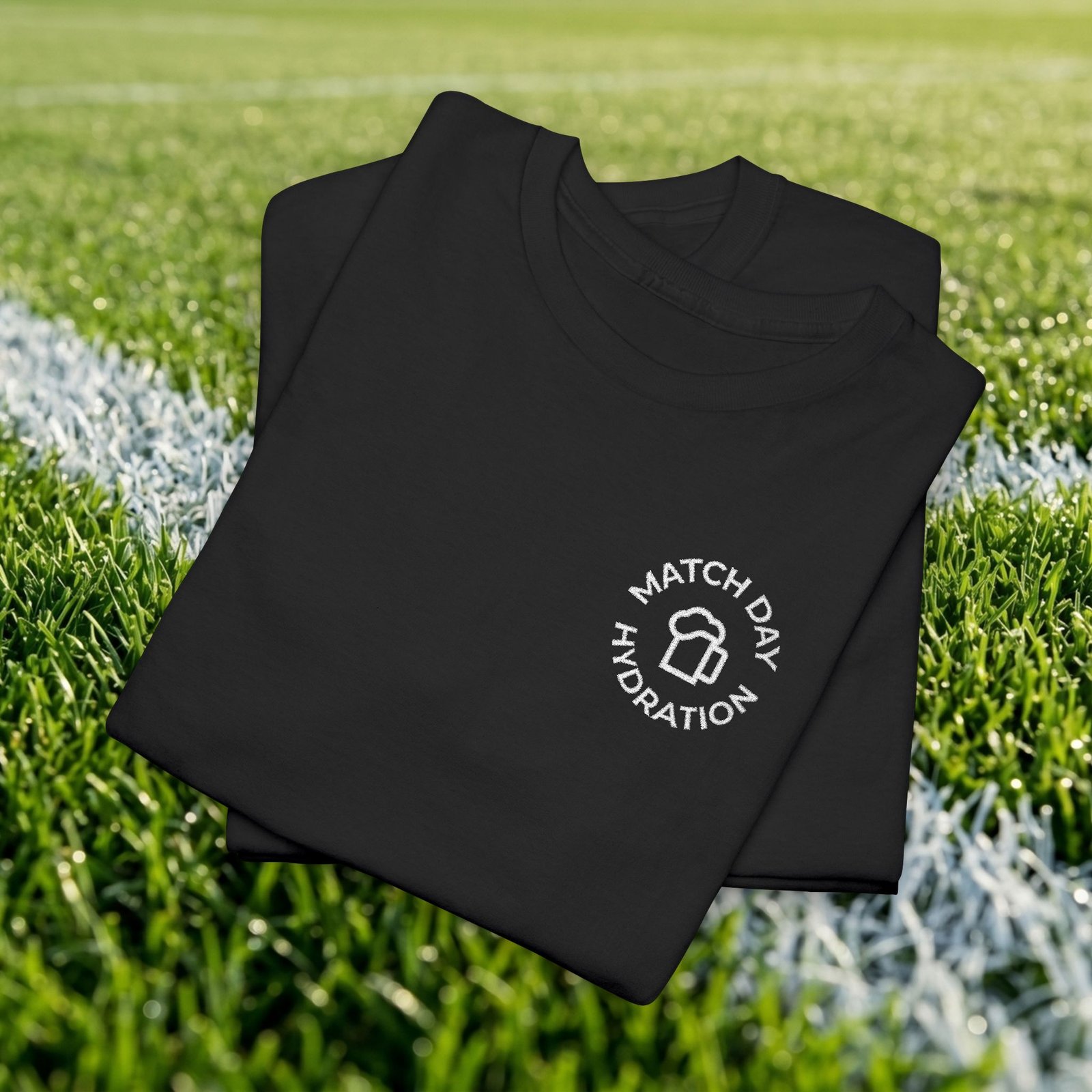 Embroidery Running Graphic Shirt, Race Day Apparel - Image 6