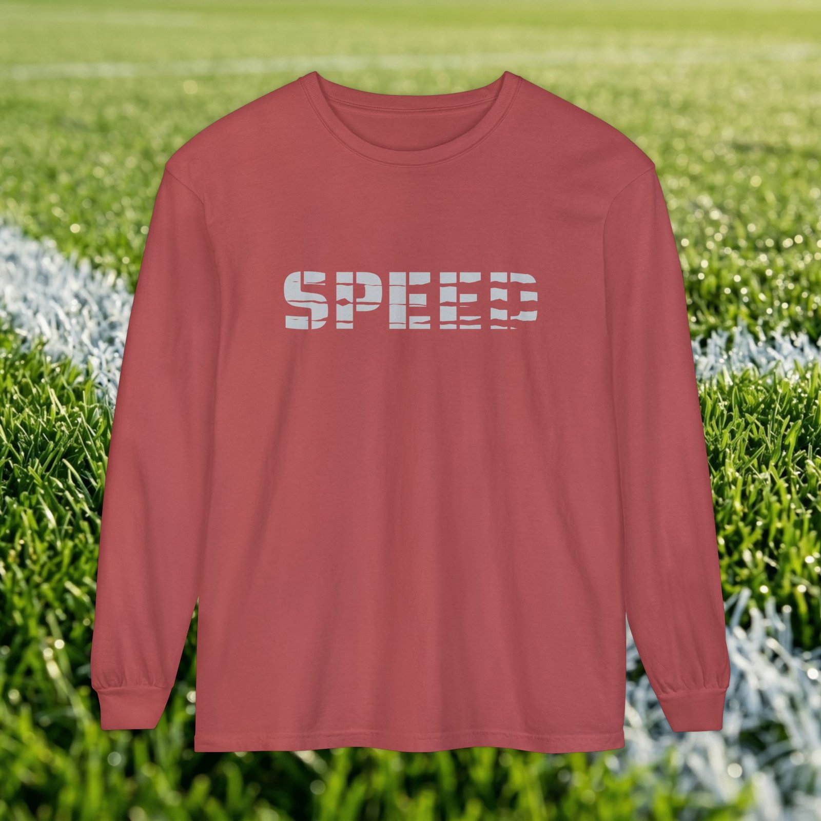 Customizable “SPEED” Athletic Tee. Custom Back Text - Image 7