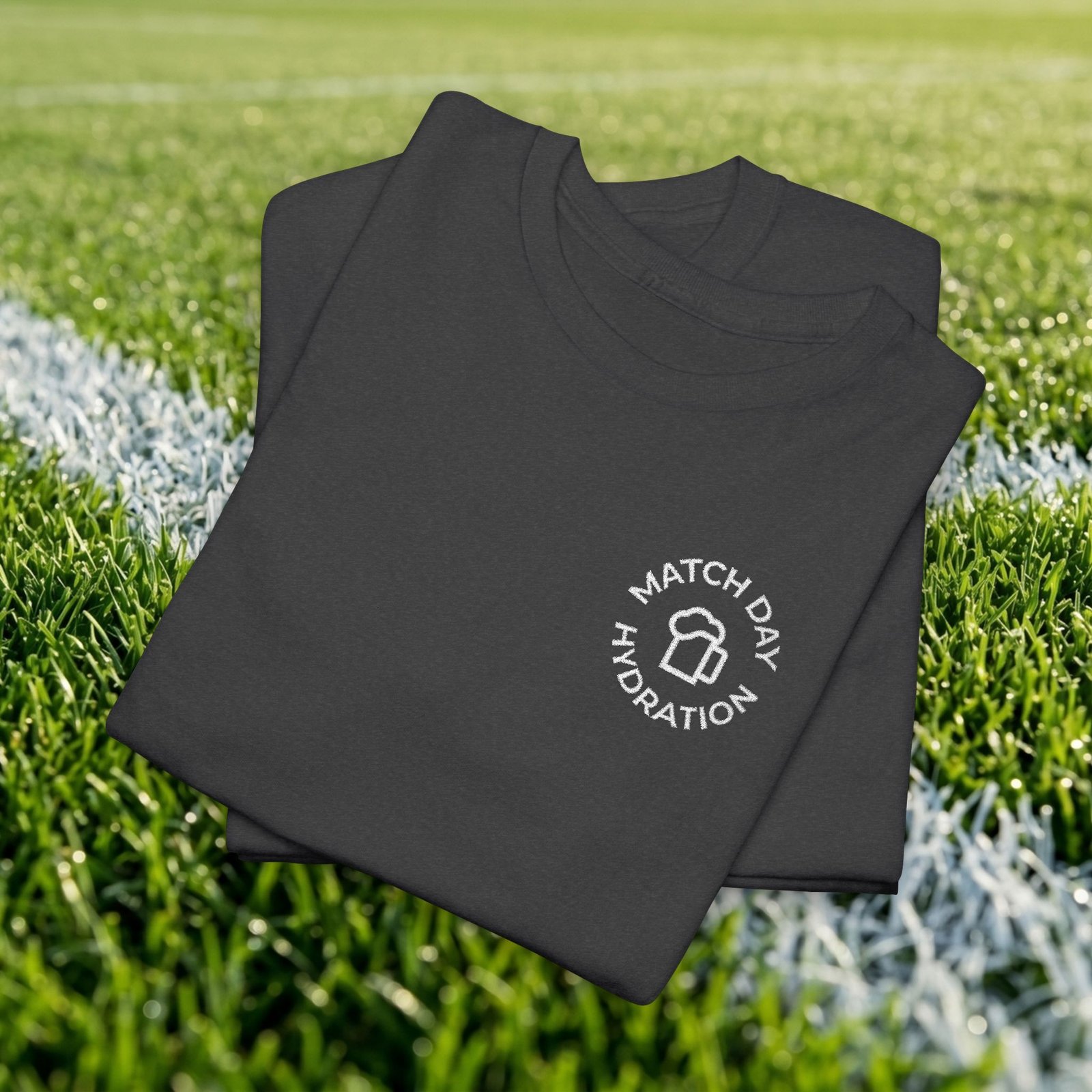 Embroidery Running Graphic Shirt, Race Day Apparel - Image 4