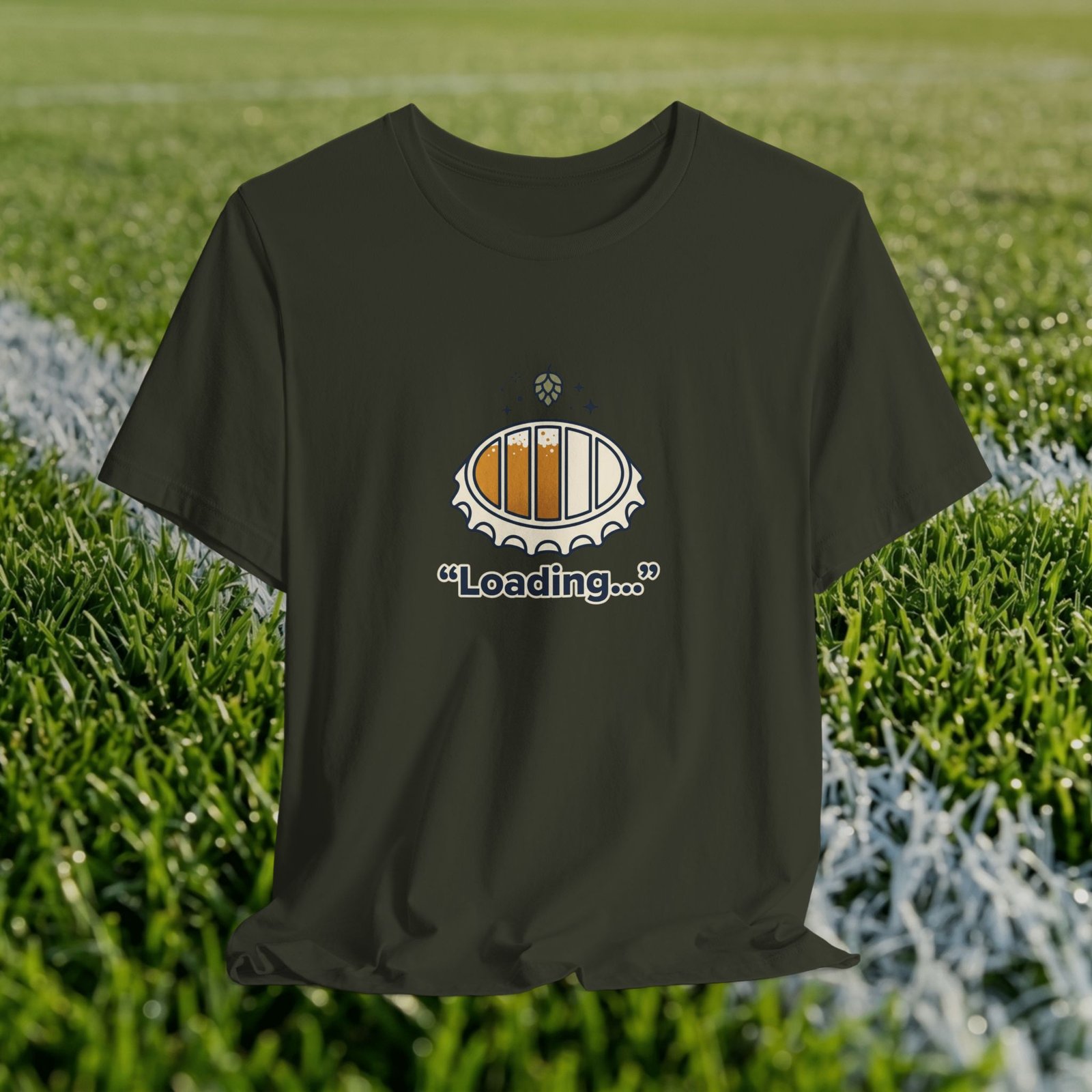 Beer Cup Loading T-Shirt - Image 13