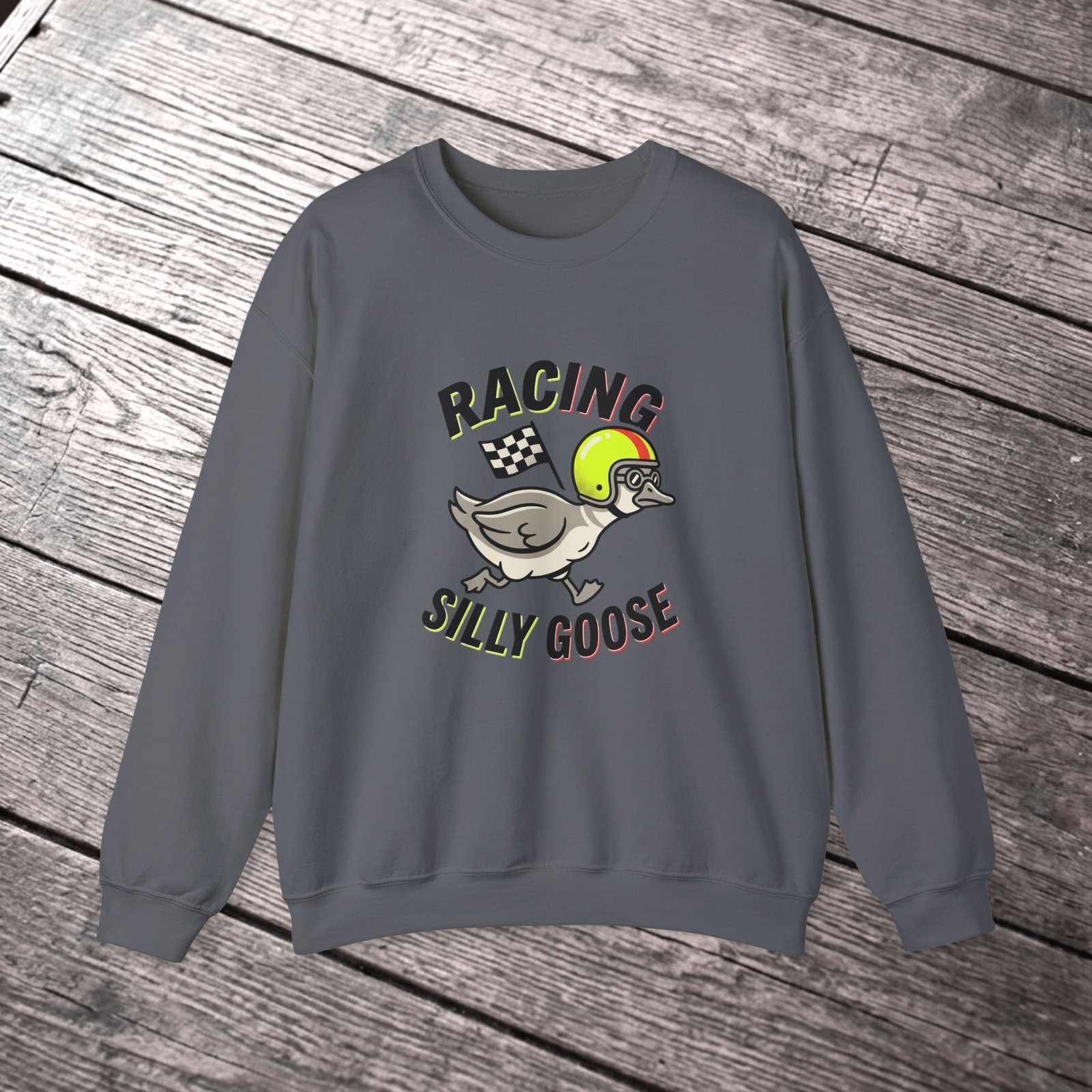 Racing Silly Goose Sweatshirt - Unisex - Image 12