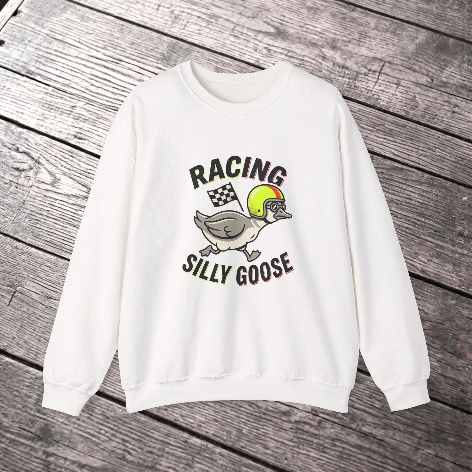 Racing Silly Goose Sweatshirt - Unisex