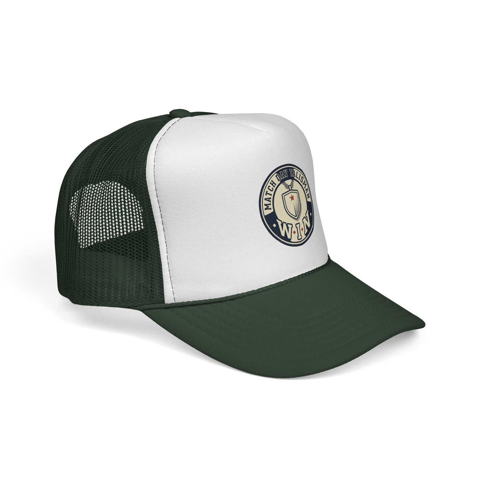 Matchstick Marksman WIN trucker cap | vintage target badge - Image 5