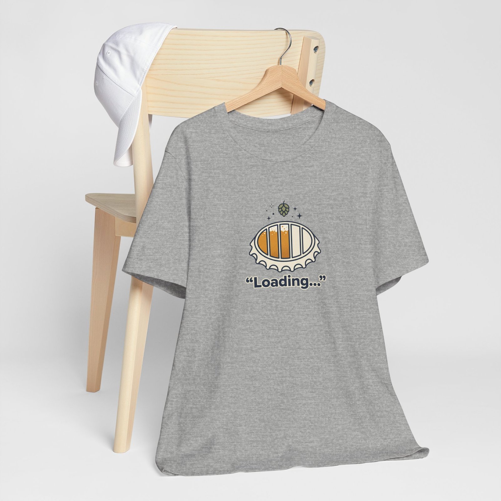 Beer Cup Loading T-Shirt - Image 20
