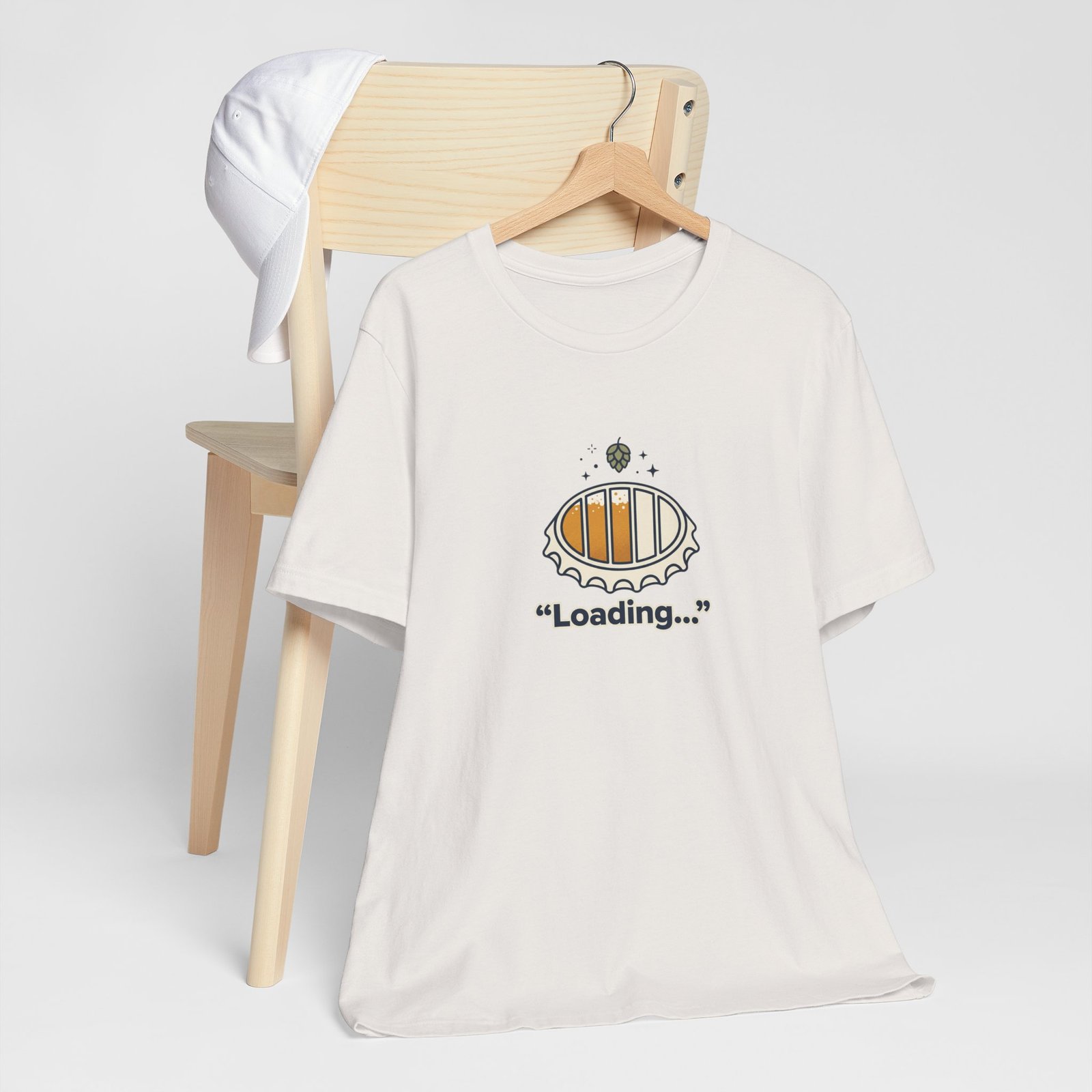 Beer Cup Loading T-Shirt - Image 2