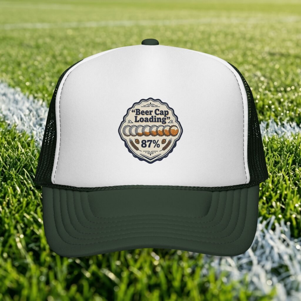 Beer Cap Loading 87% Trucker Cap