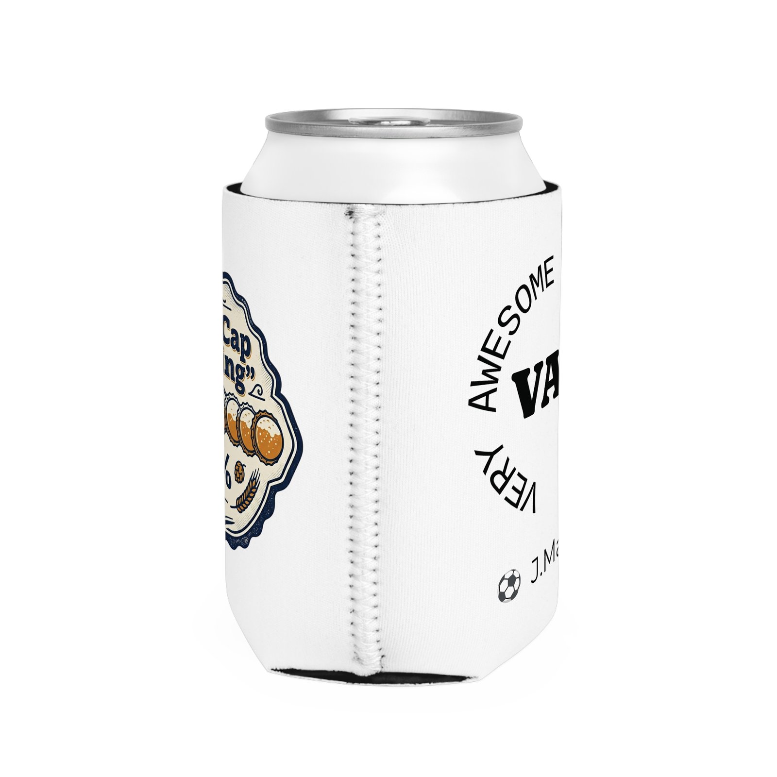 Beer Cap Loading 87% - Personalized Can Cooler Sleeve - Image 5