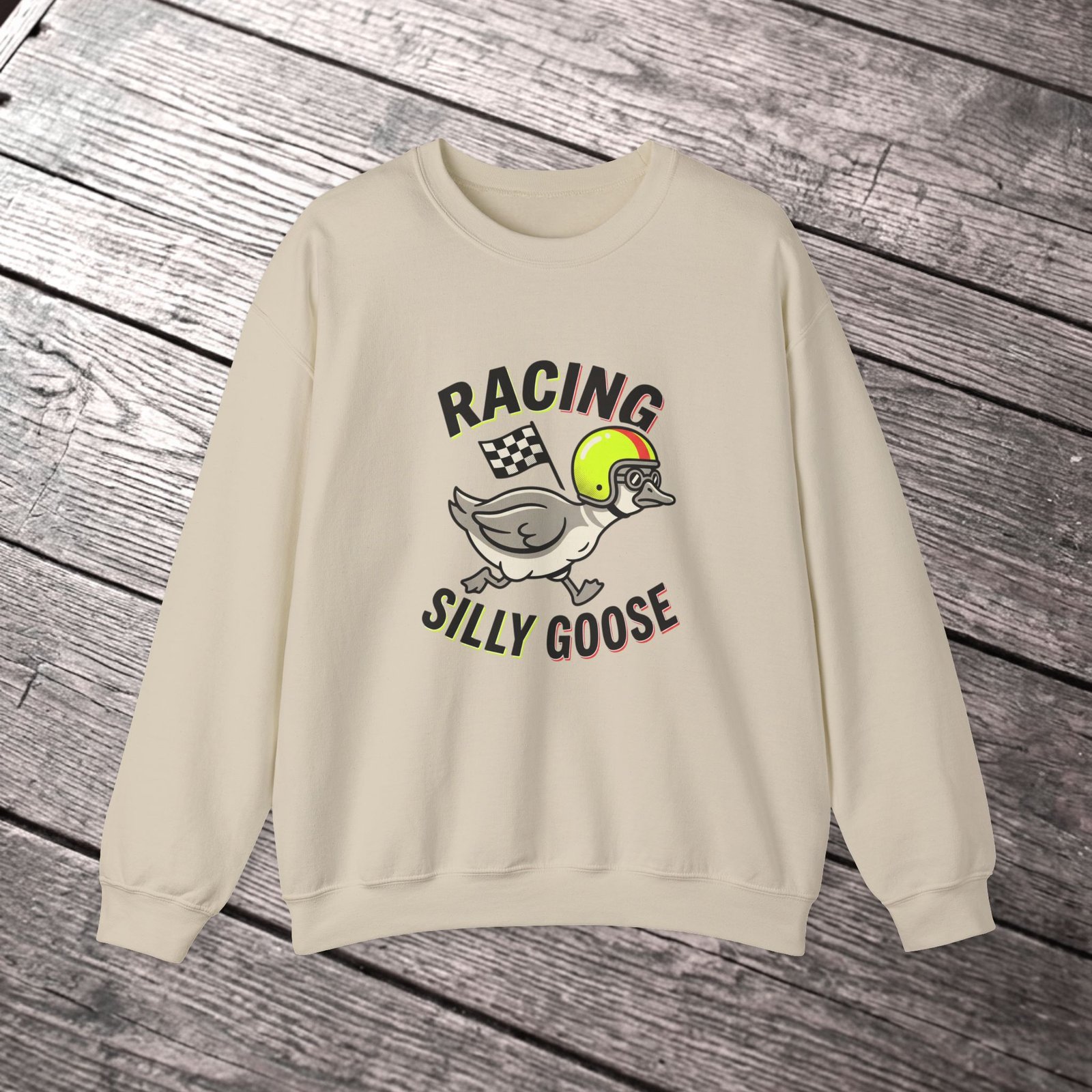 Racing Silly Goose Sweatshirt - Unisex - Image 5