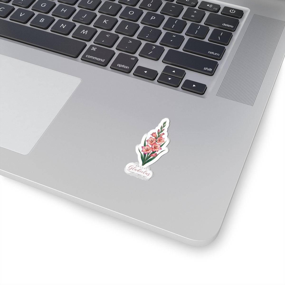 August Gladiolus Sticker | birth month flower, botanical watercolor - Image 2