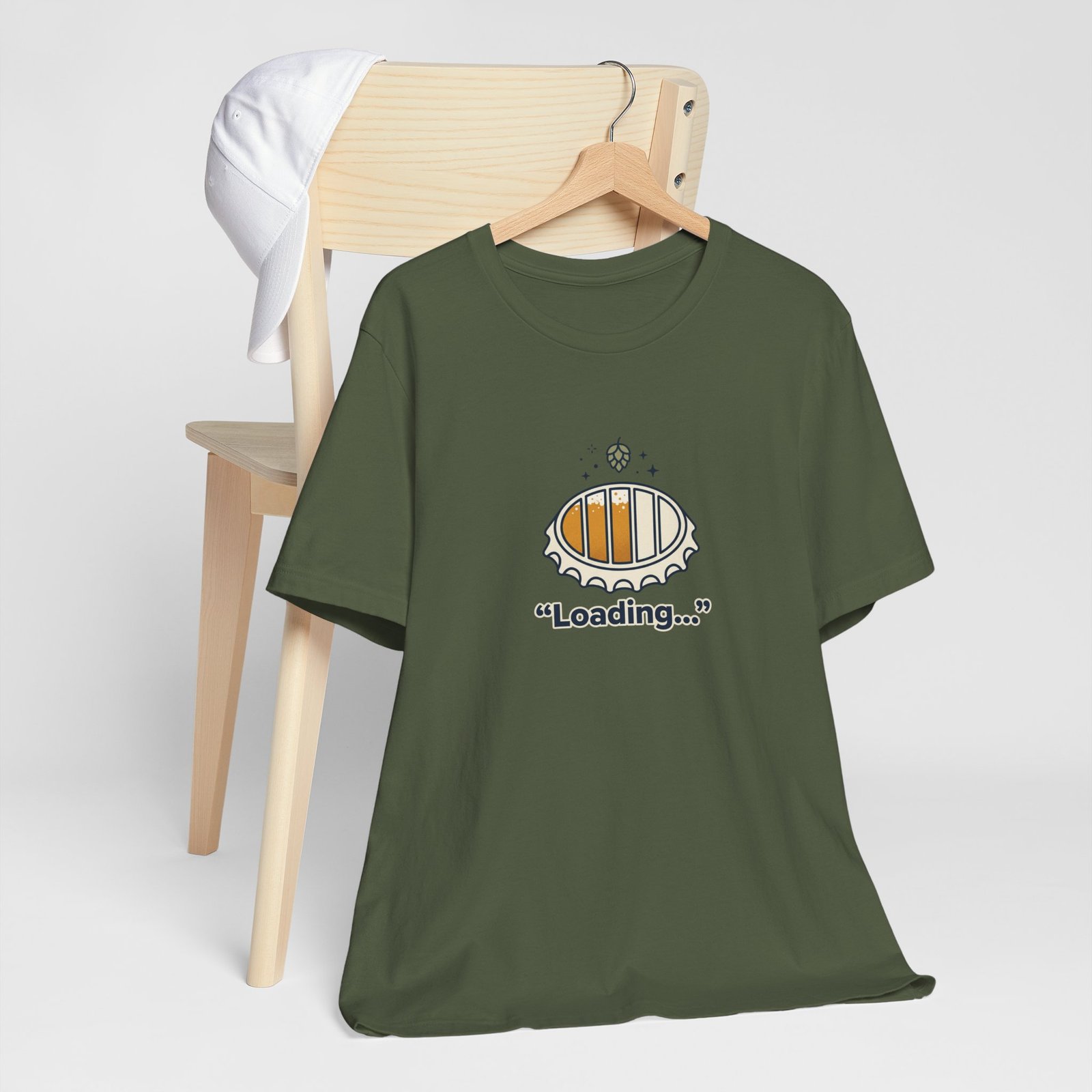Beer Cup Loading T-Shirt - Image 18