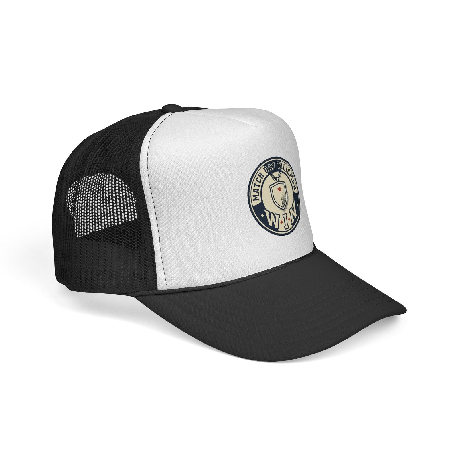 Matchstick Marksman WIN trucker cap | vintage target badge - Image 2