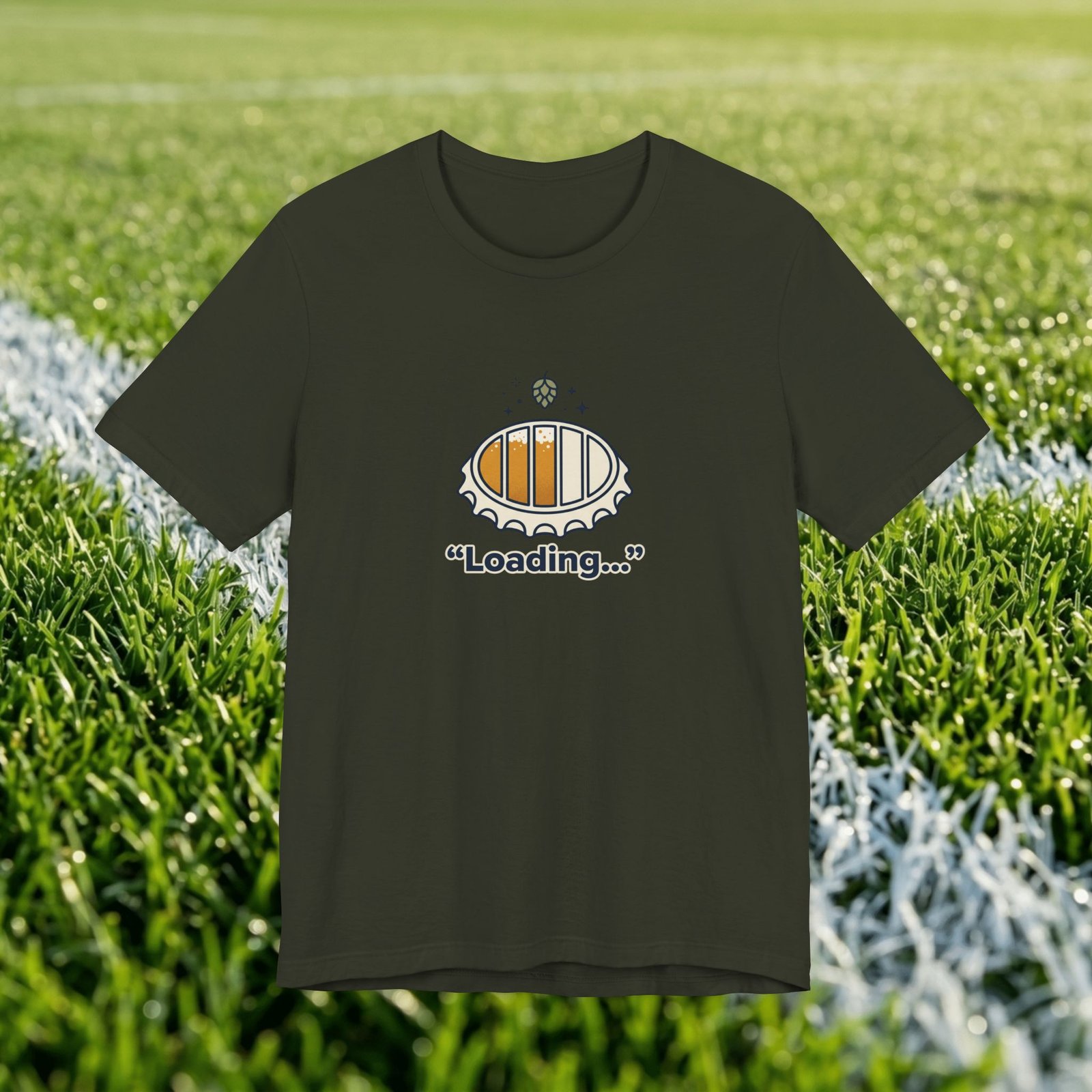 Beer Cup Loading T-Shirt - Image 11