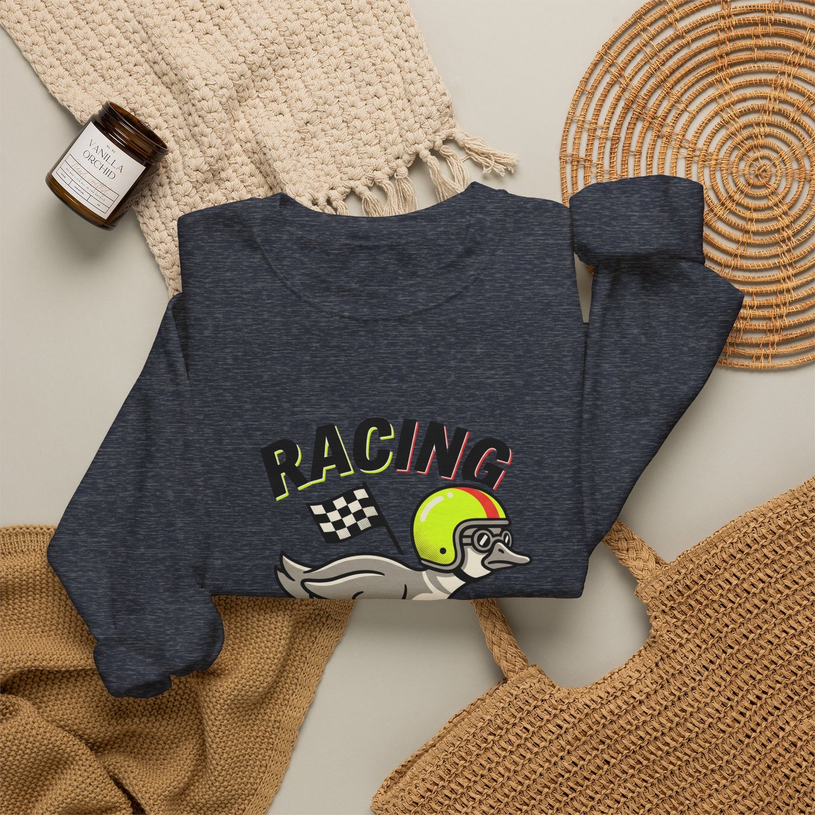 Racing Silly Goose Sweatshirt - Unisex - Image 11