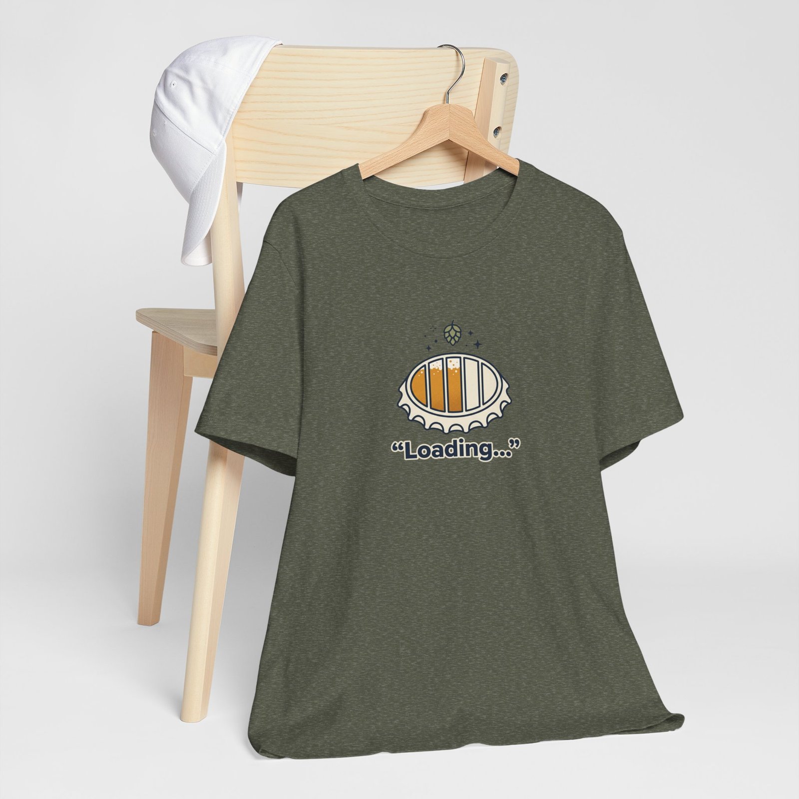 Beer Cup Loading T-Shirt - Image 12