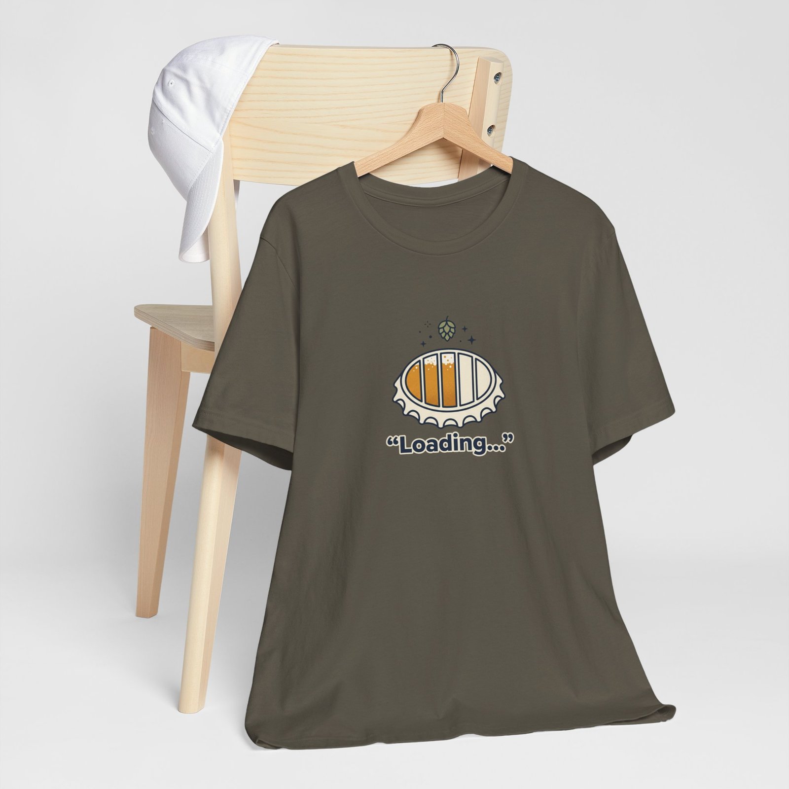 Beer Cup Loading T-Shirt - Image 10