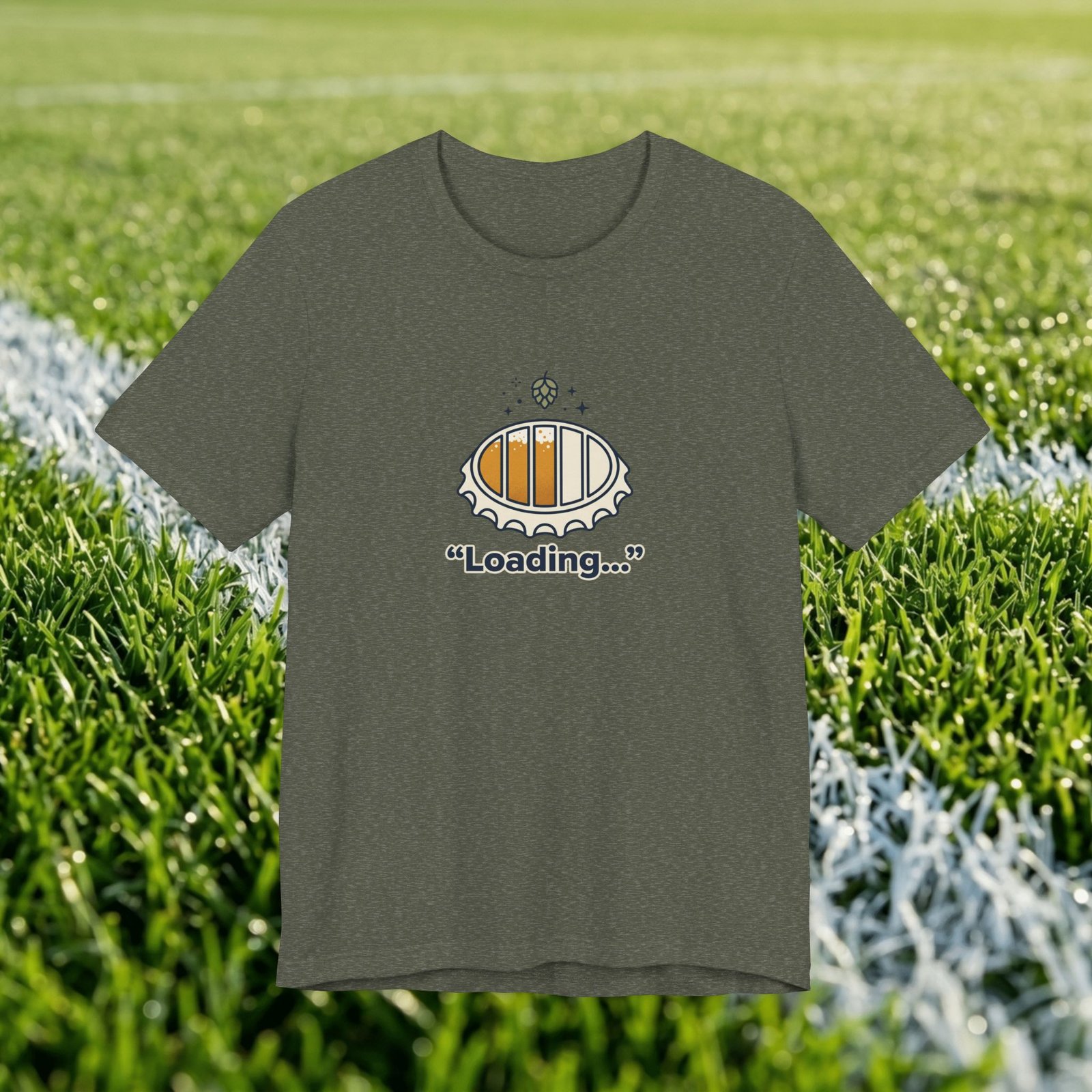Beer Cup Loading T-Shirt - Image 10