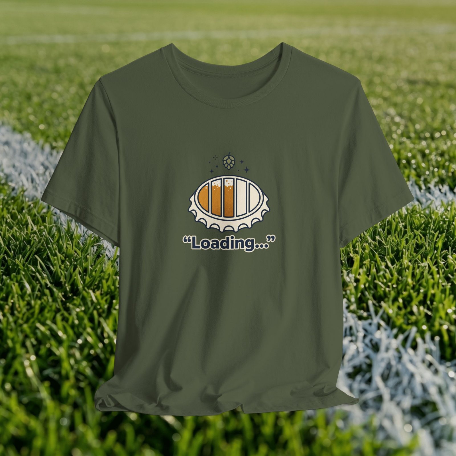 Beer Cup Loading T-Shirt - Image 17