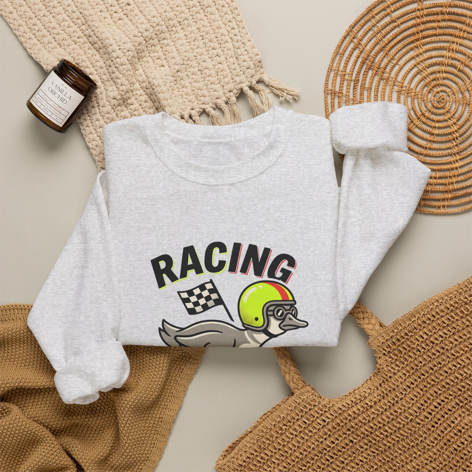 Racing Silly Goose Sweatshirt - Unisex - Image 4