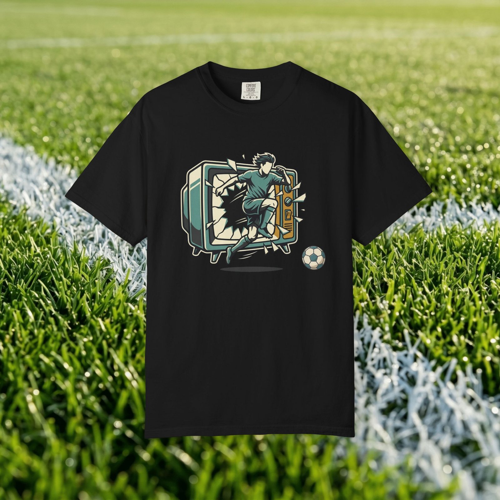 Retro Action Goal Save Graphic Tee