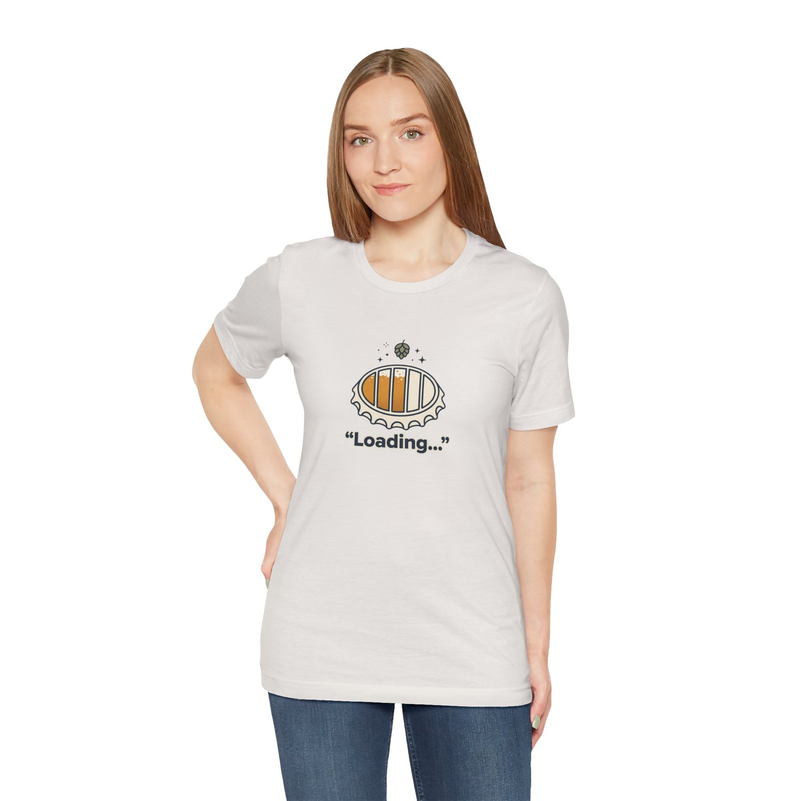 Beer Cup Loading T-Shirt - Image 3