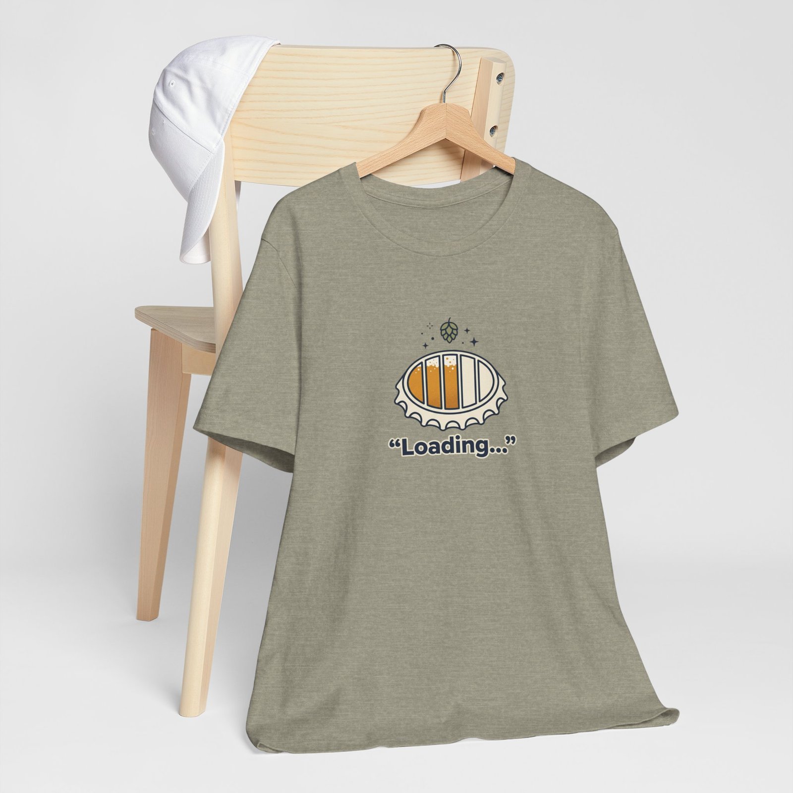 Beer Cup Loading T-Shirt - Image 8
