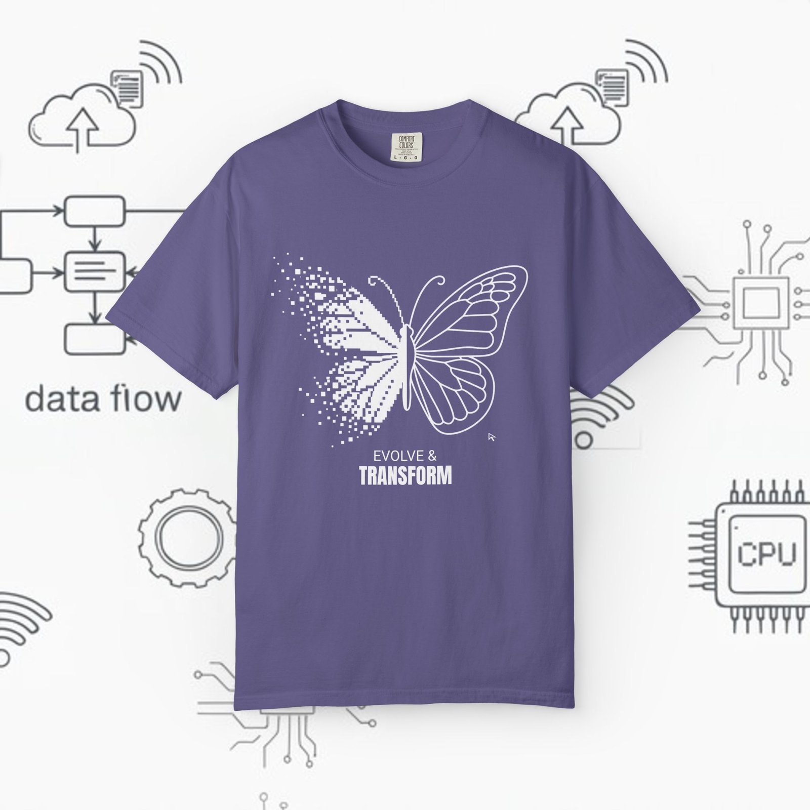 Butterfly Evolve & Transform -Comfort Colors® · 1717 - Image 15