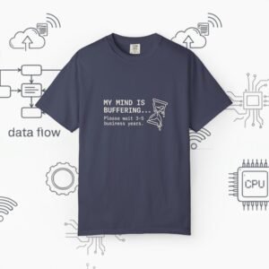 My Mind Is Buffering… Please Wait 3–5 Business Years- Comfort Colors® · 1717  Tee