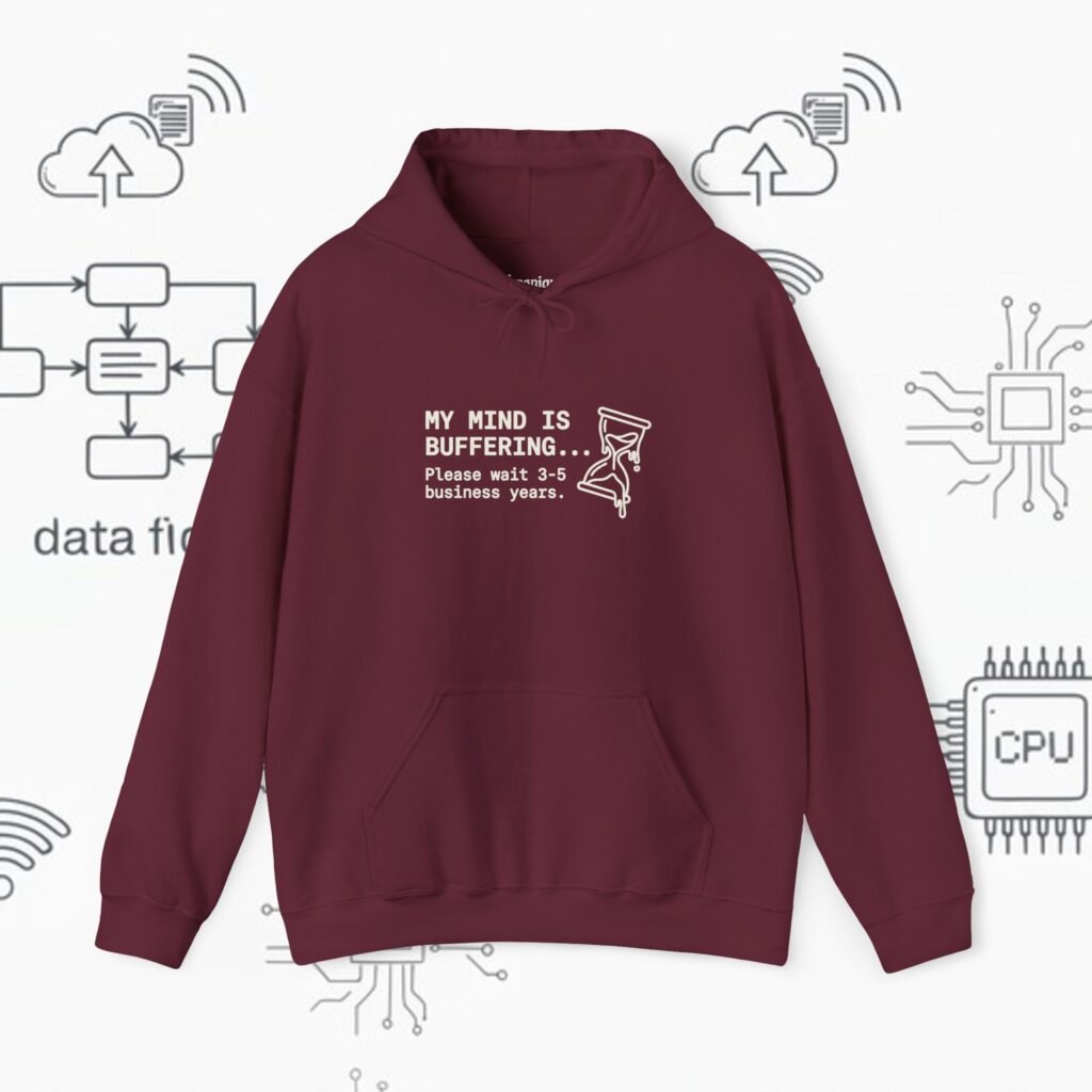 My Mind Is Buffering... Please Wait 3-5 Business Years Hoodie