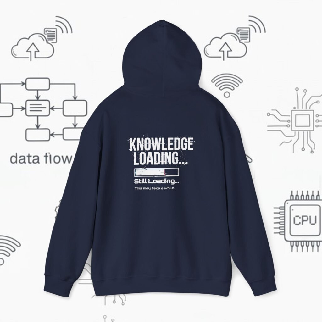 Knowledge Loading. This may take a while Tech Education Sweatshirt