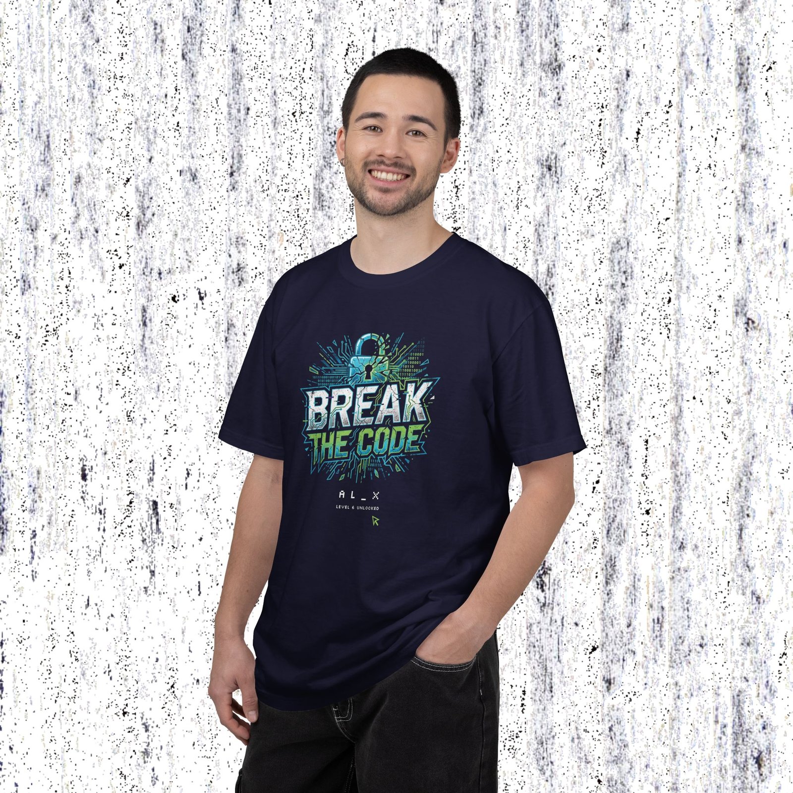 Break the Code T-Shirt — Cybersecurity Graphic Tee - Image 2